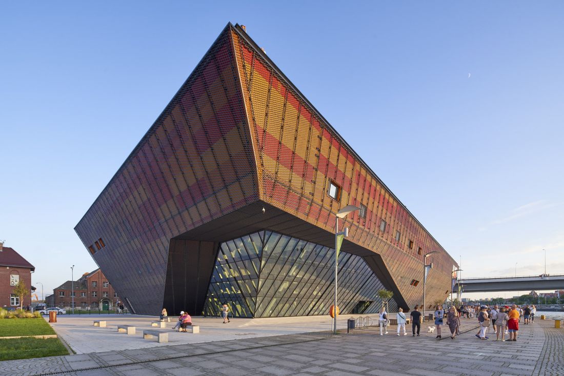 Morskie Centrum Nauki, Szczecin, projekt: Piotr Płaskowicki Architekt 