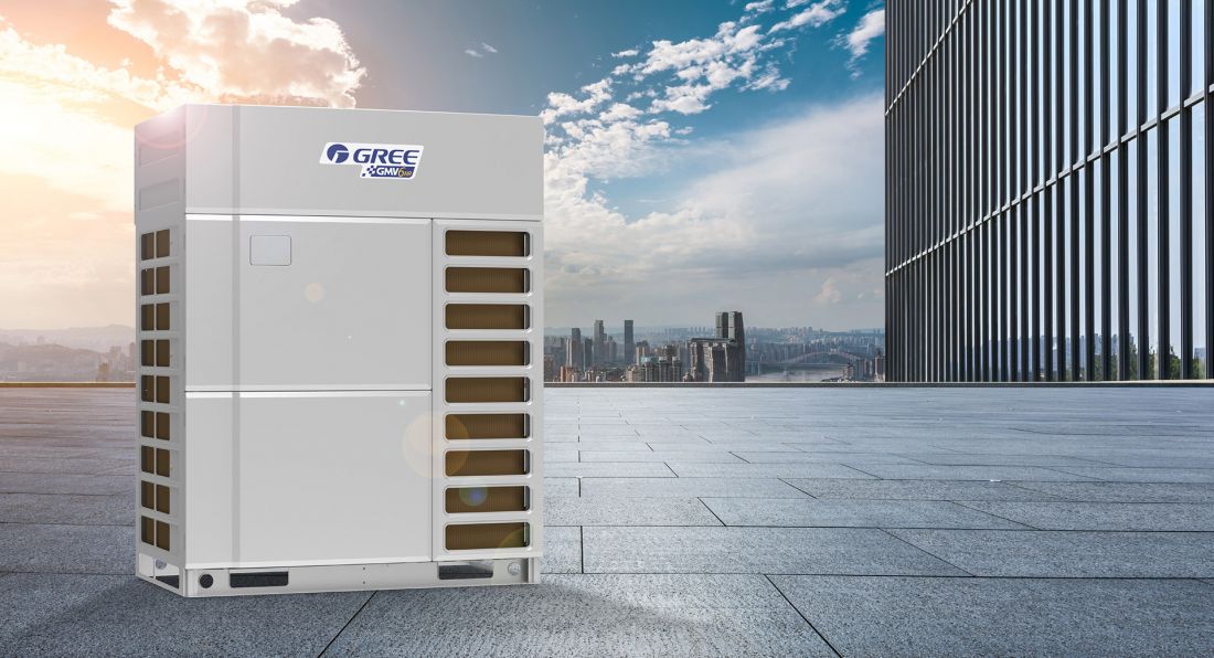 Systemy GMV6 Heat Recovery opierają się na modułowych jednostkach zewnętrznych oraz wykorzystaniu trójrurowej instalacji chłodniczej