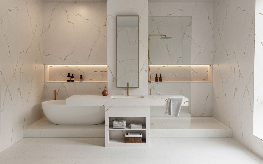 Versailles Ivory bathroom