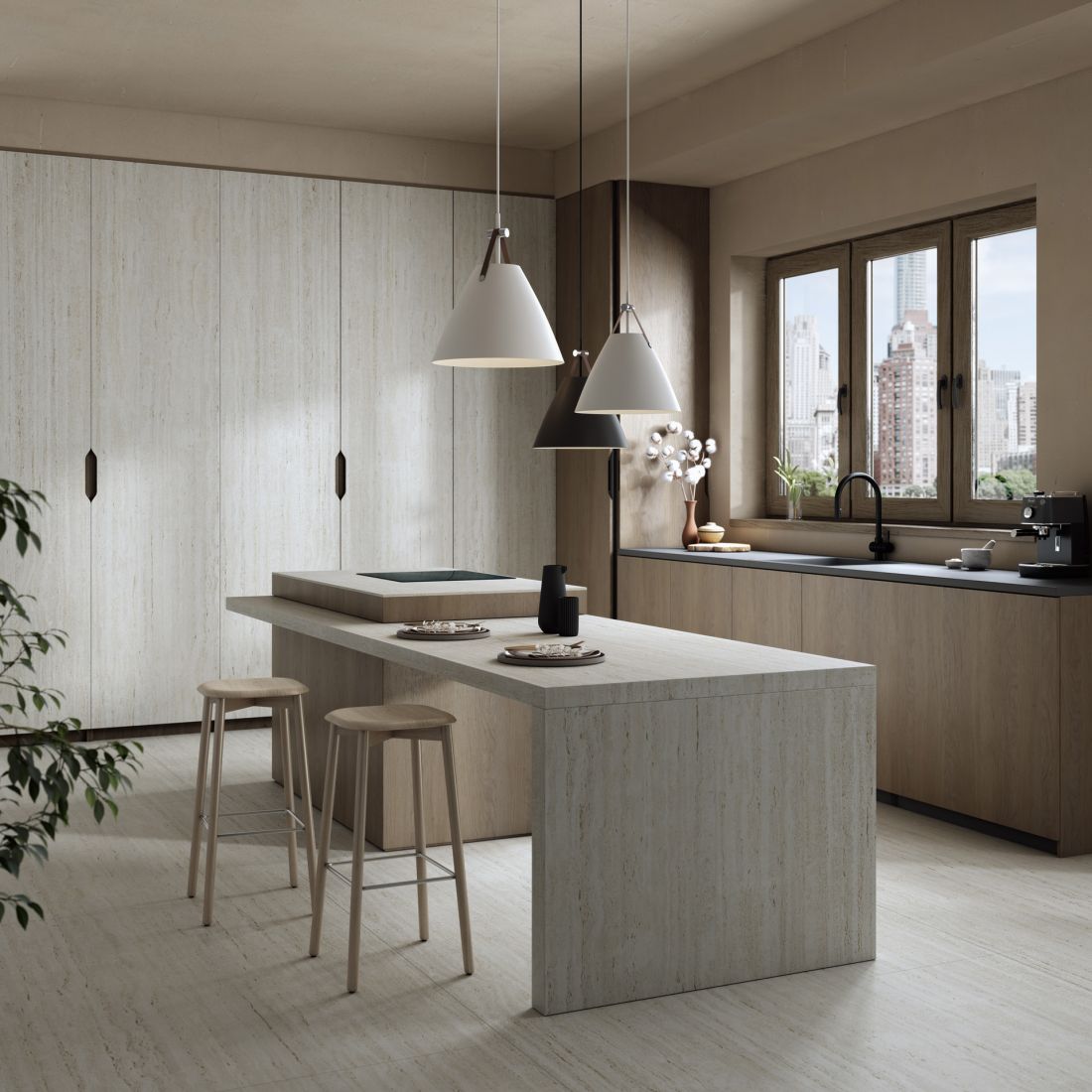 Kitchen Dekton TK06 Maromorio