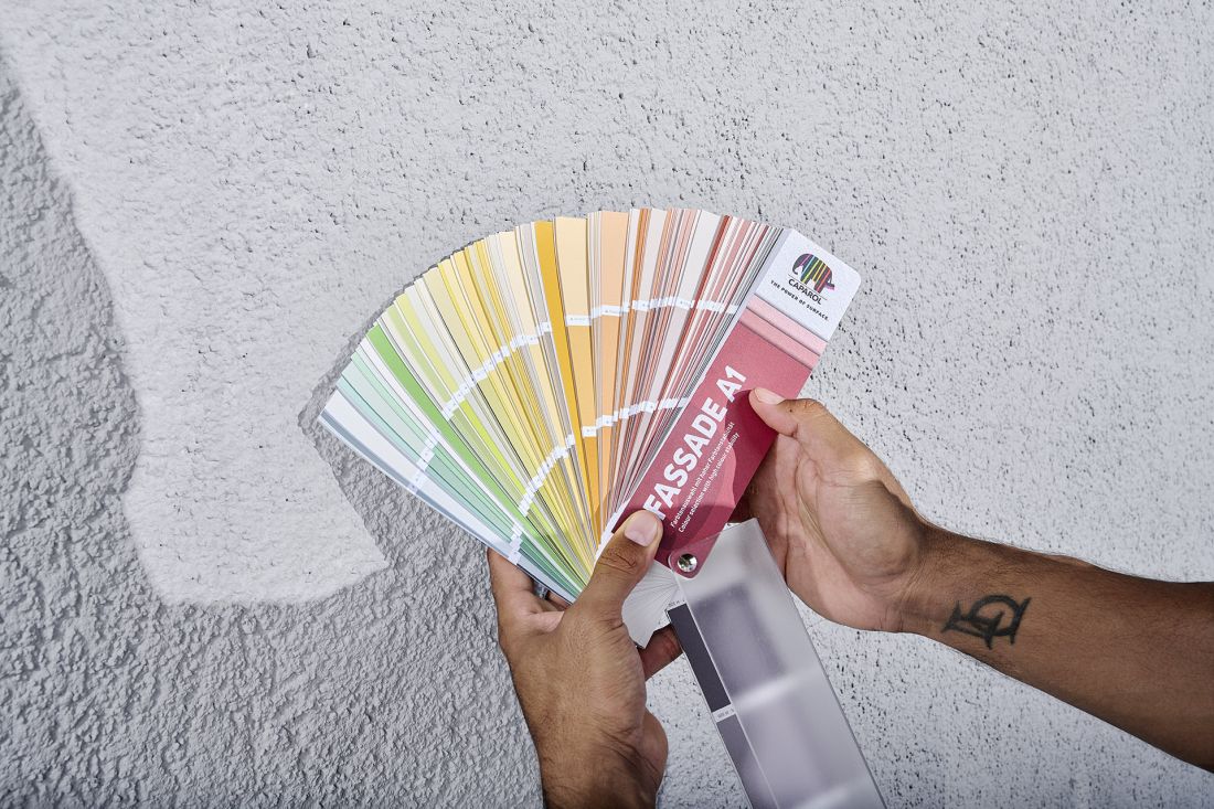 Szeroka paleta kolorów odpornych na działanie warunków atmosferycznych