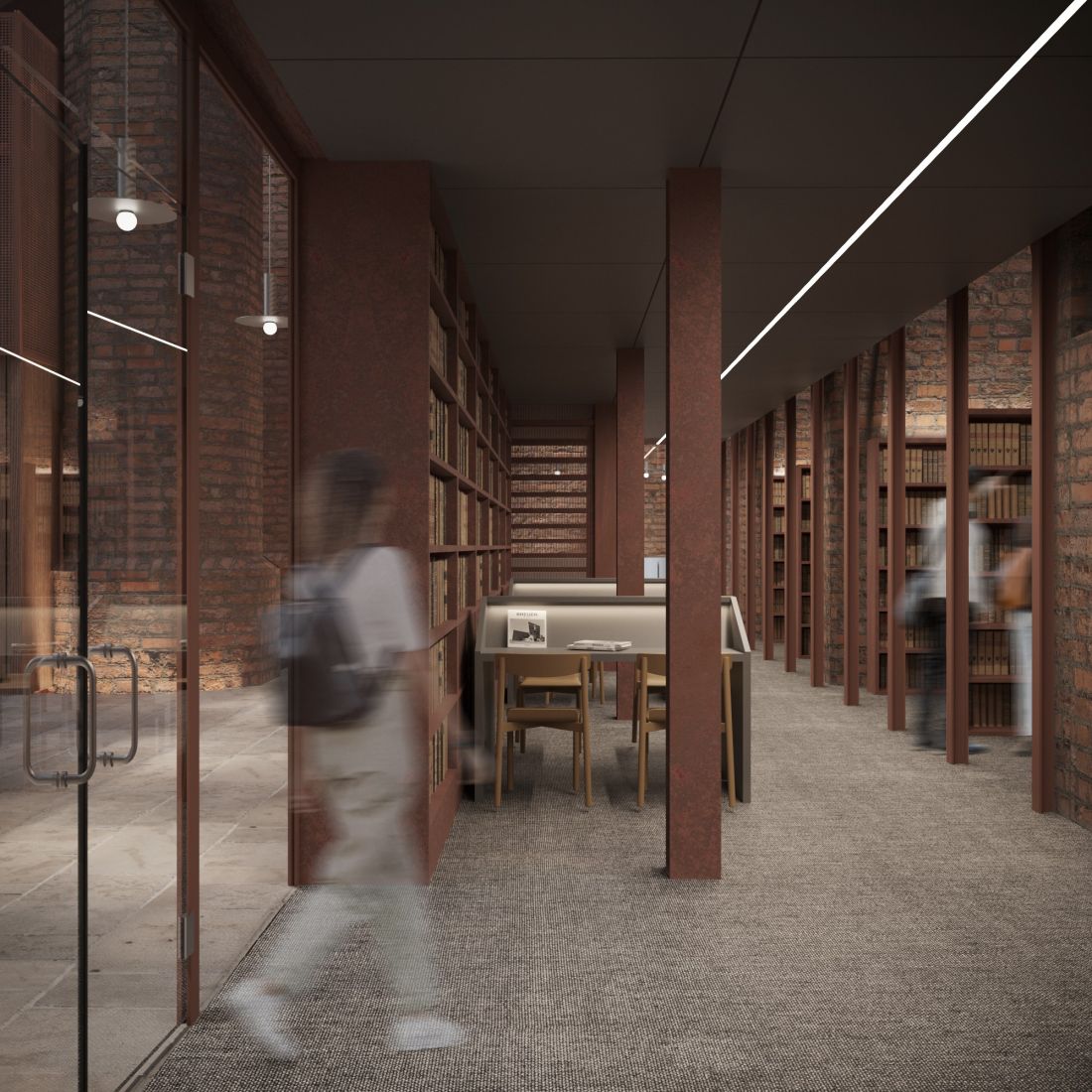 Biblioteka w farze