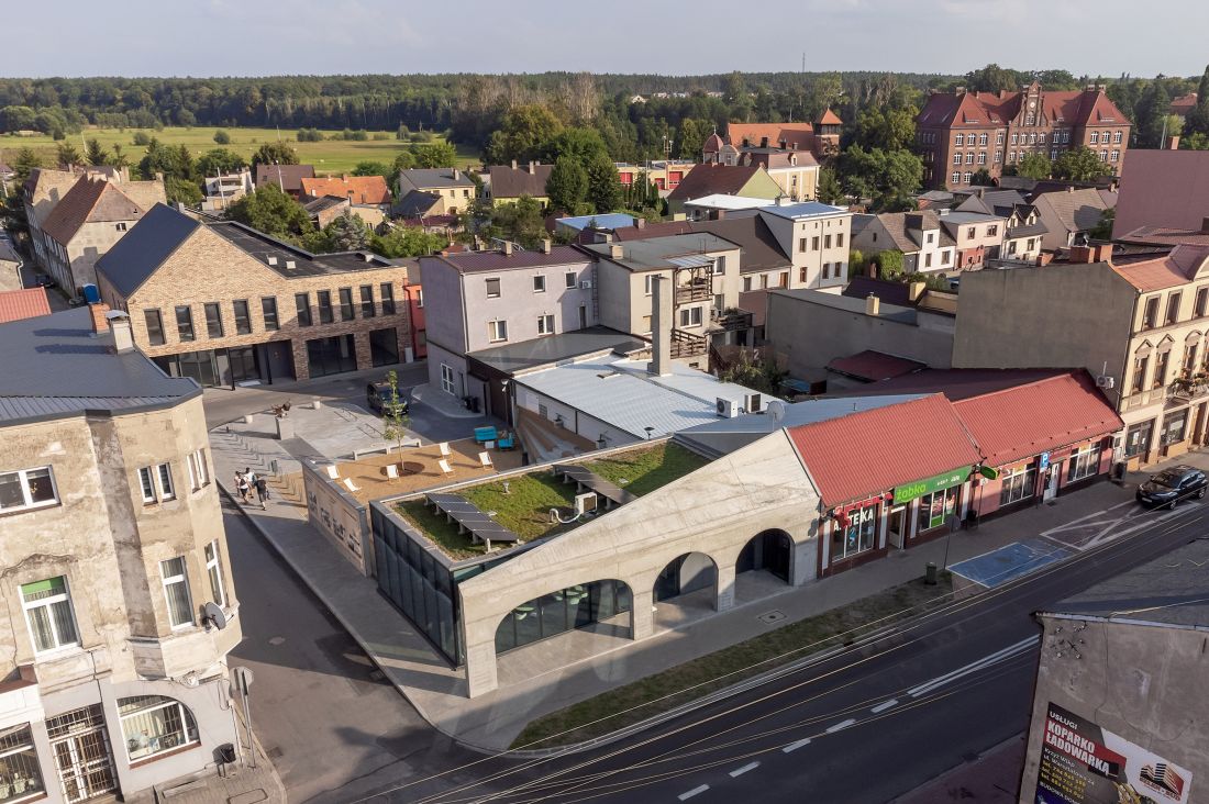Skwer Usług Kultury – „Przystanek Edukacja”, Wieleń