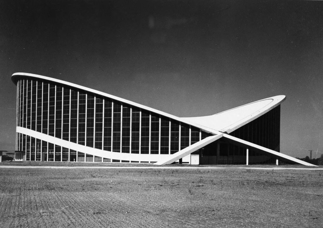 Dorton Arena w Raleigh, widok ogólny