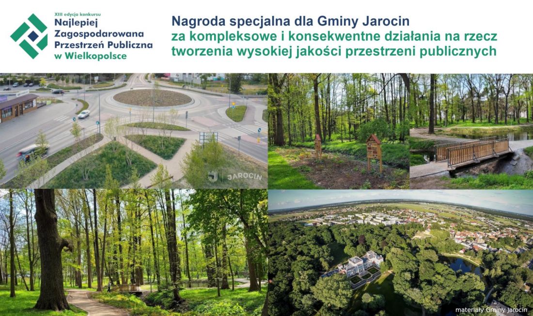 Konkurs „Najlepiej zagospodarowana przestrzeń publiczna w Wielkopolsce” - edycja 2023