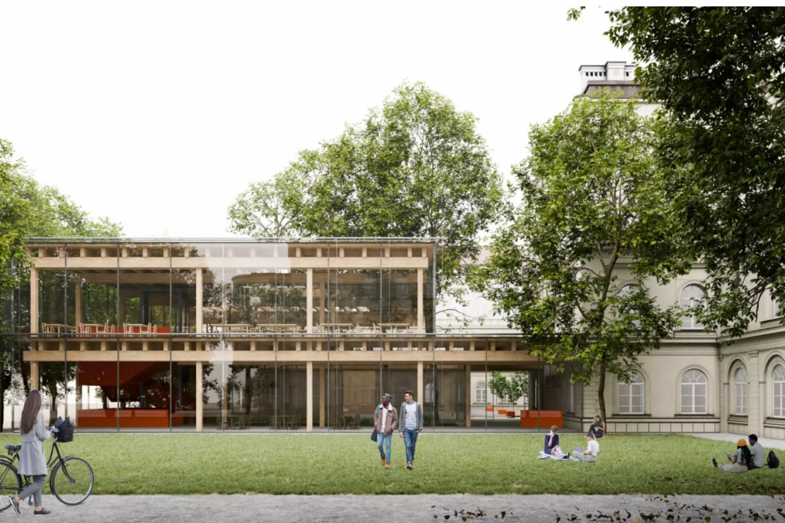 pierwszą nagrodę w konkursie na „Łobzów Courtyard” otrzymał Piotr Mazur