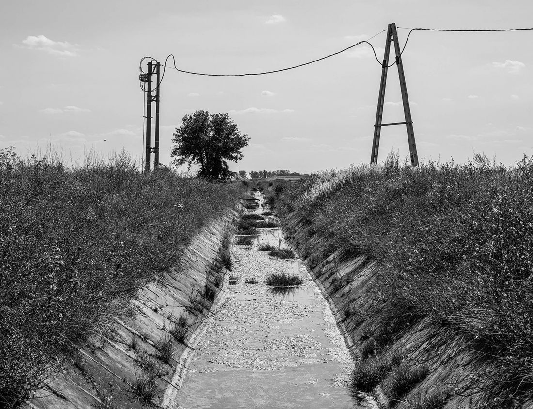 System odprowadzający wodę z Kopalni Węgla Brunatnego Konin w Tomisławicach 