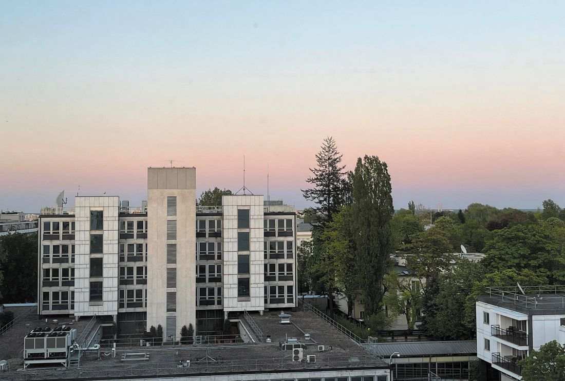 cień Ziemi nad Warszawą 10.05.2023
