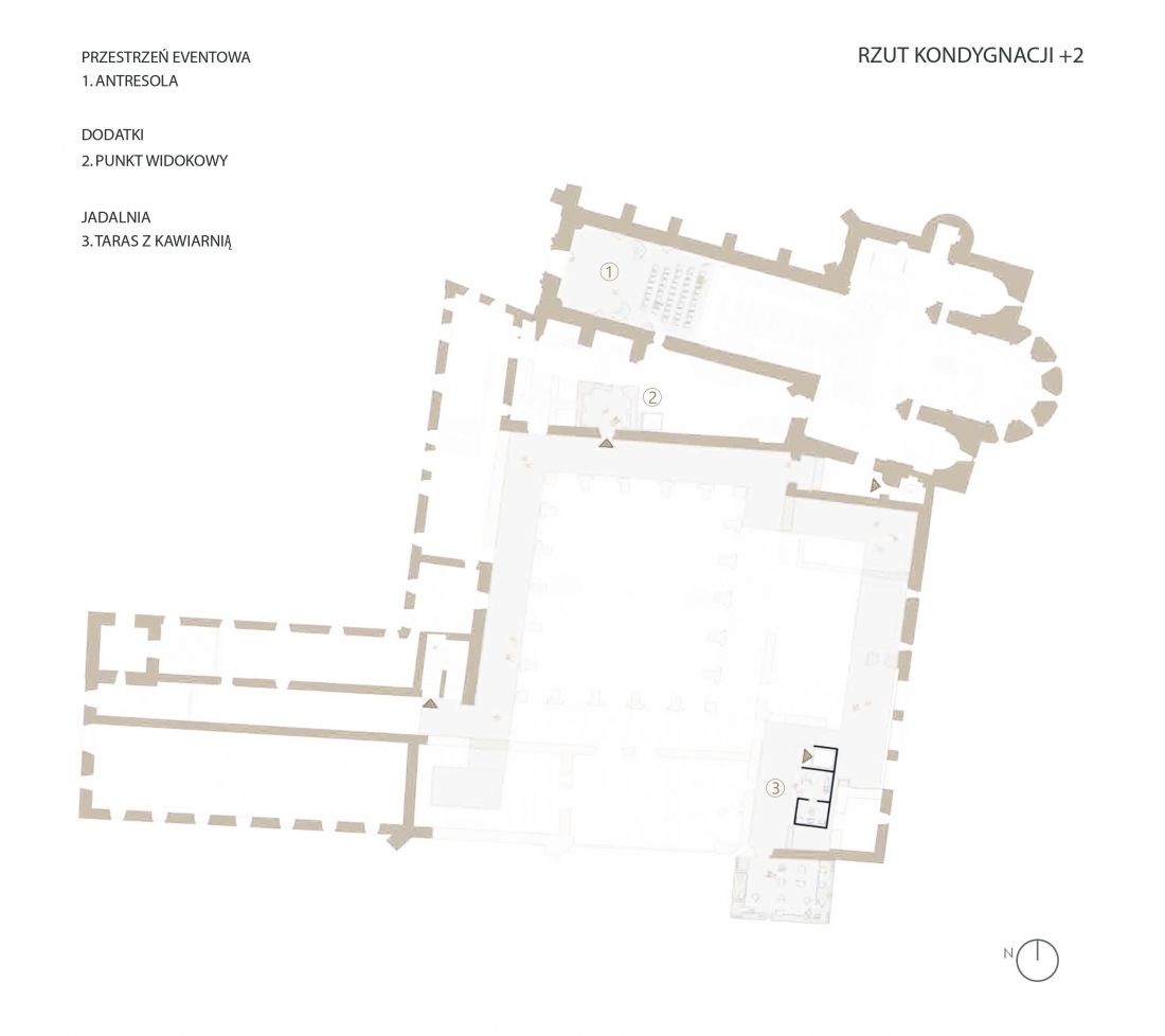 Rzut kondygnacji +2