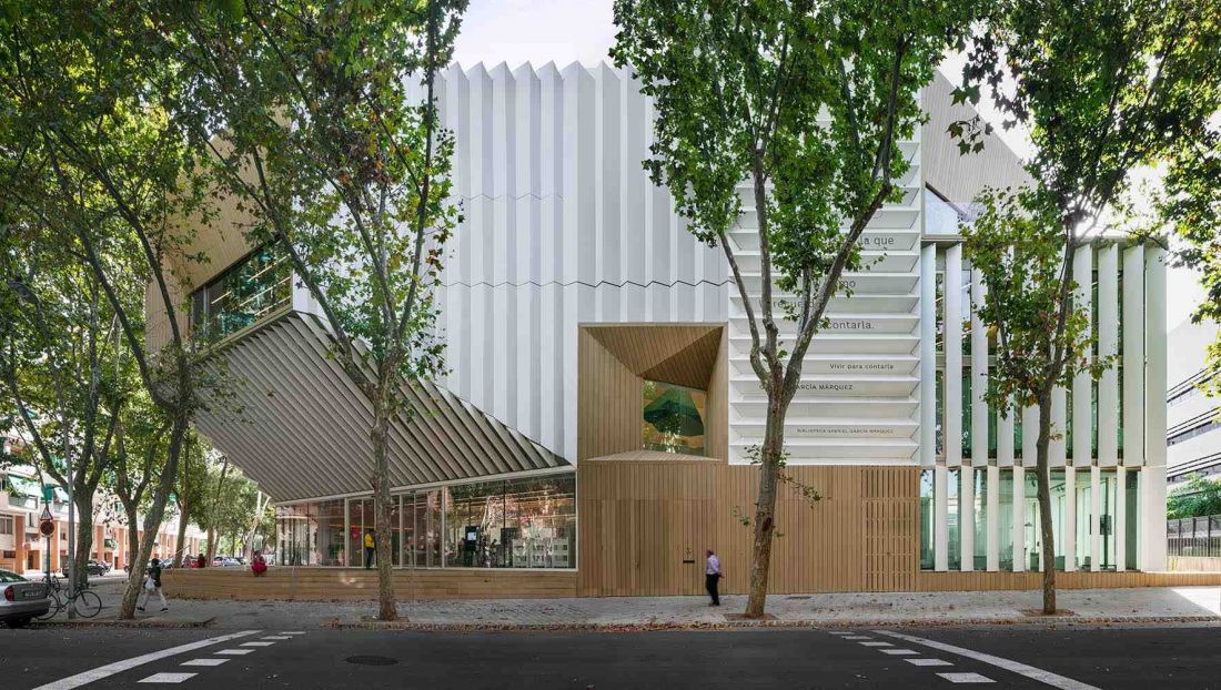 Biblioteka im. Gabriela Garcia Marqueza w Barcelonie (proj.: SUMA arquitectura), Hiszpania