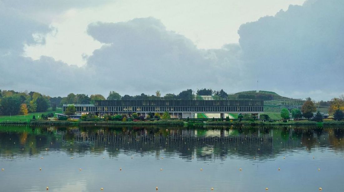 Hotel nad jeziorem Maltańskim w Poznaniu, ul. Wiankowa, proj.: ACE ODA i Studio BOAA, wizualizacja 