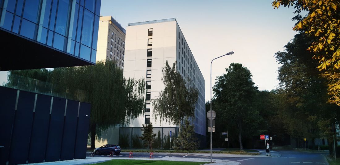akademik Student Depot Polonez w Poznaniu - rozbudowa