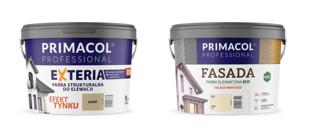 Farby fasadowe Primacol Professional 