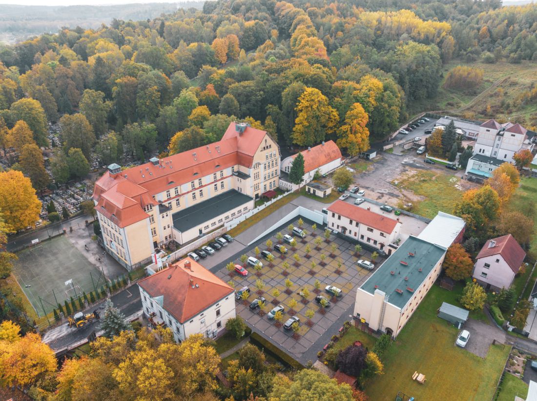 największym problemem przestrzeni przy nadleśnictwie był brak reprezentatywności