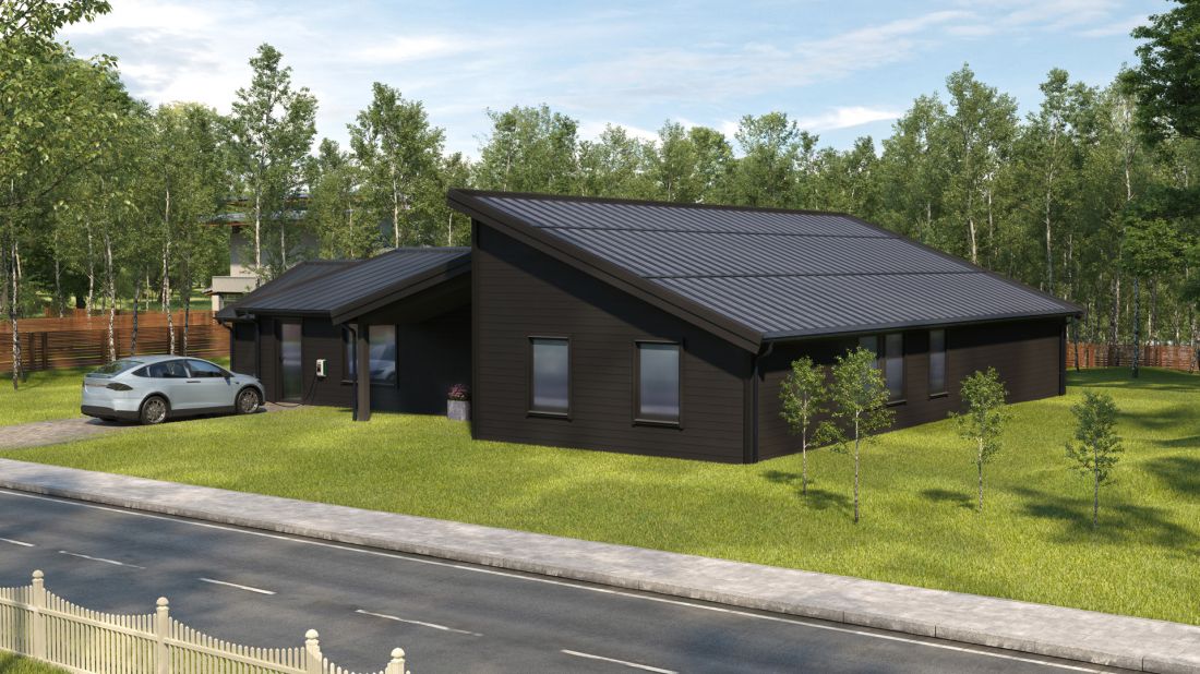 Lindab SolarRoof™ - wytrzymały dach ze zintegrowanymi panelami fotowoltaicznymi