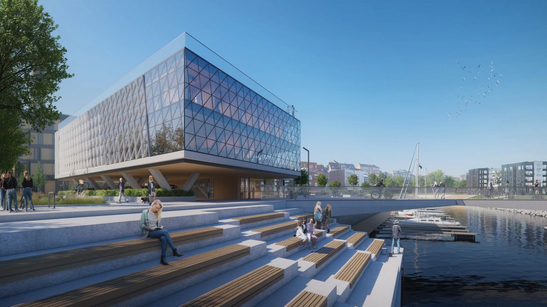 budynek portu-mariny