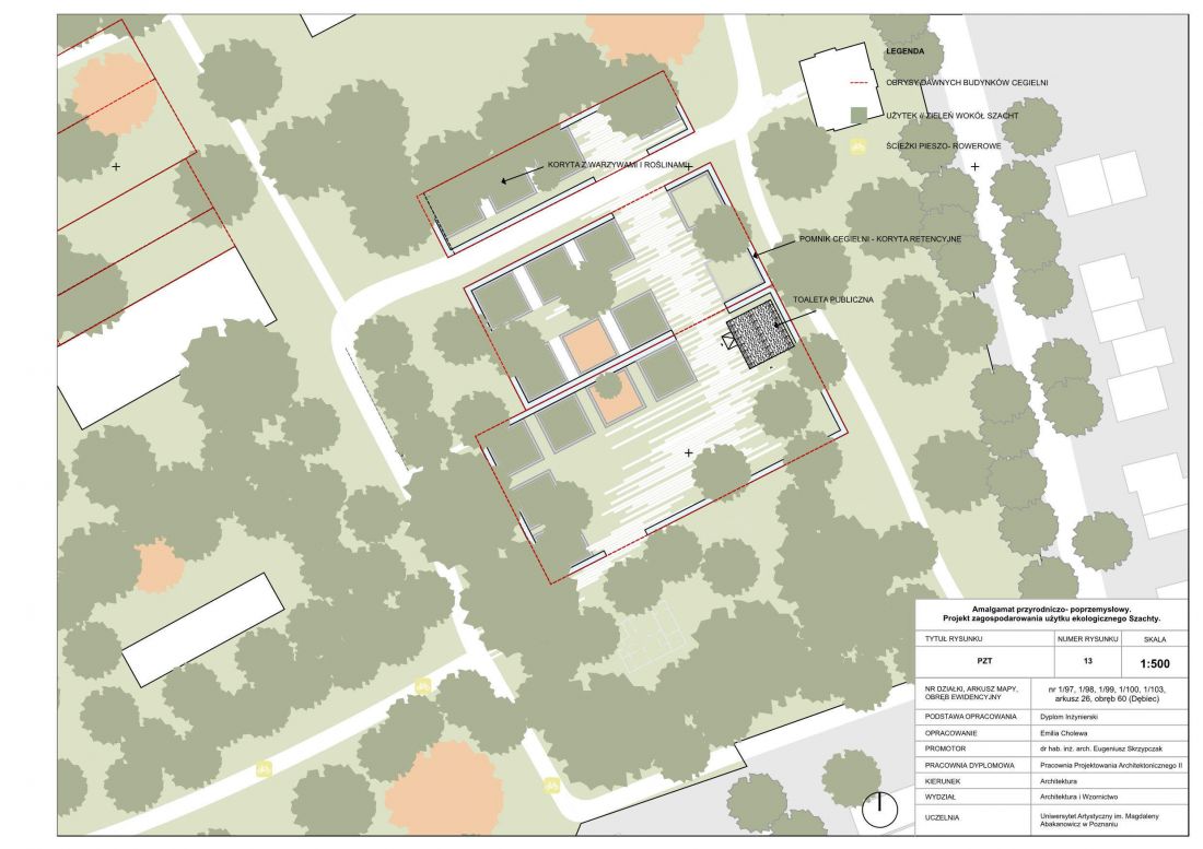 plan zagospodarowania terenu