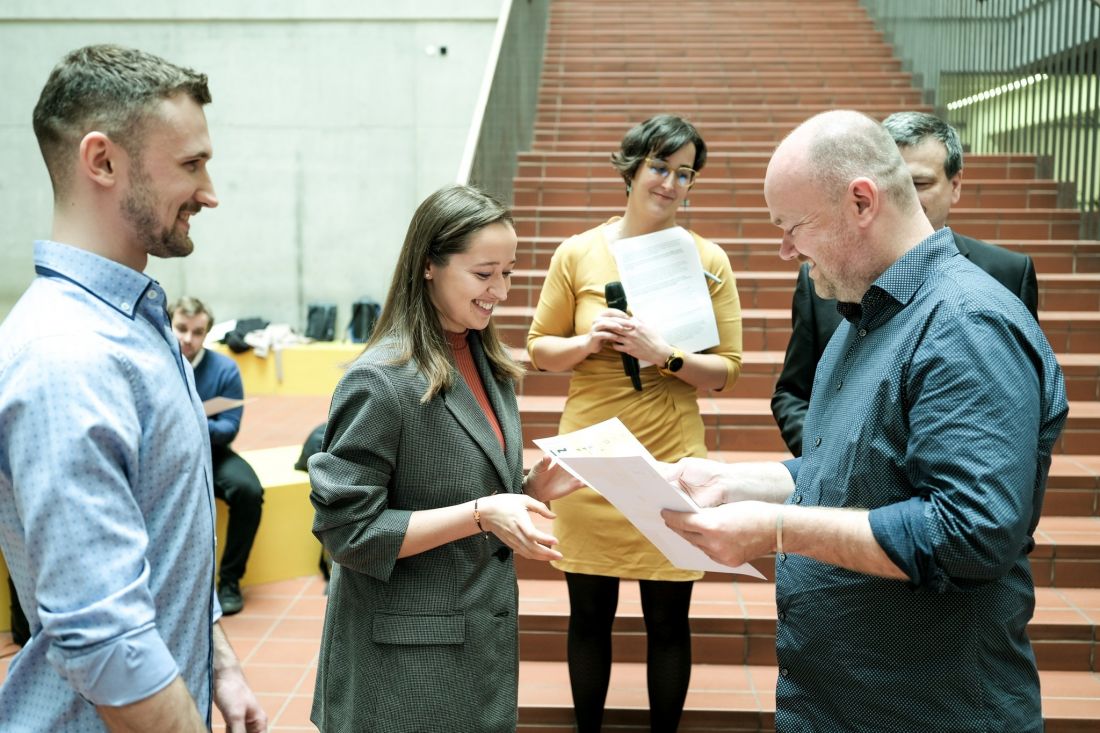 Maja Stankowska i Mateusz Baranowski na gali rozdania nagród Urban Design Award