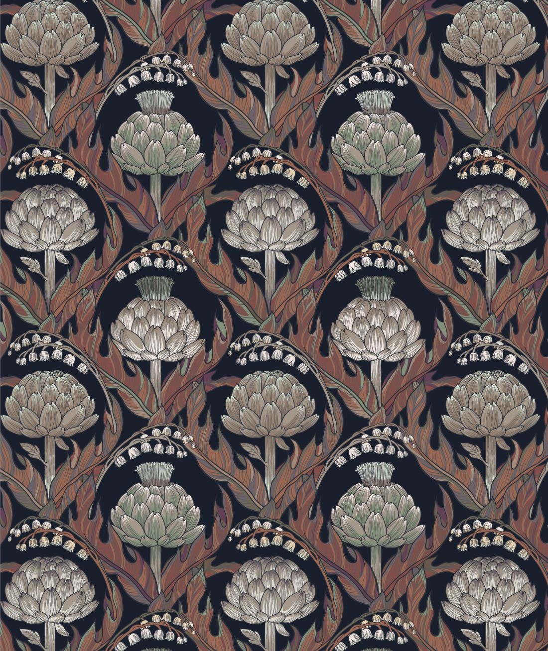 Botanika w rozmiarze XL na tapetach MURASPEC
