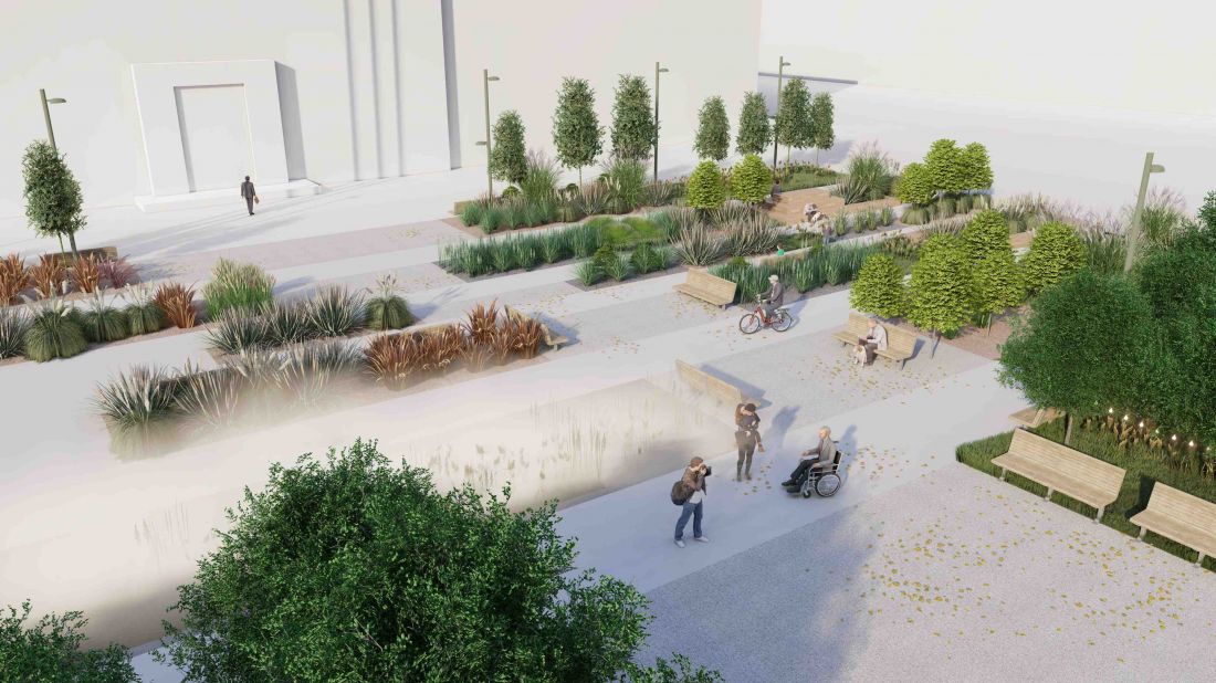 jednym z elementów nowego rynku będzie plac wodny