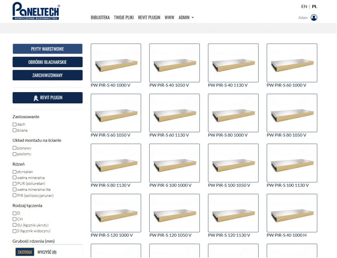 Paneltech — platforma BIM Paneltech