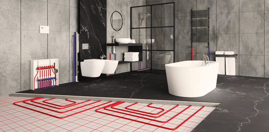 Kompletny system DIAMOND PEX w aranżacji