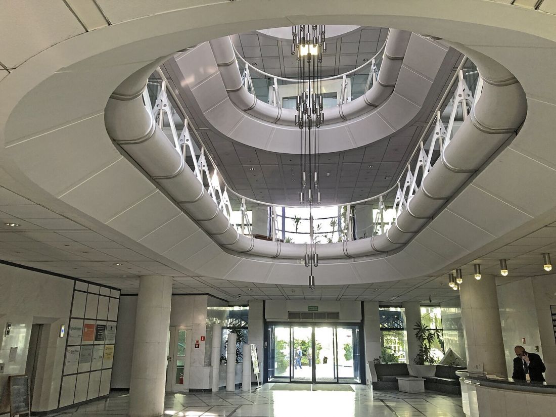 wnętrze Curtis Plaza