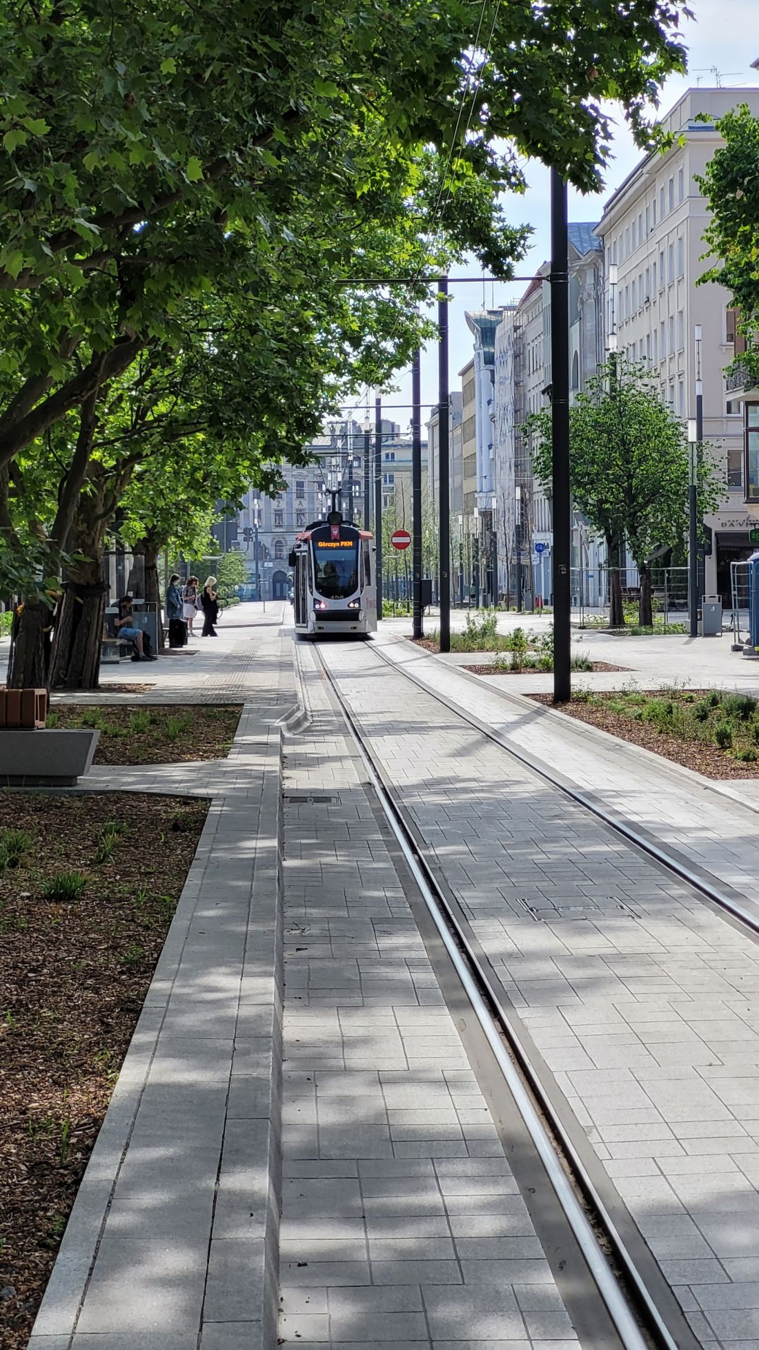 śródmieście Poznania po remontach w ramach Projektu Centrum