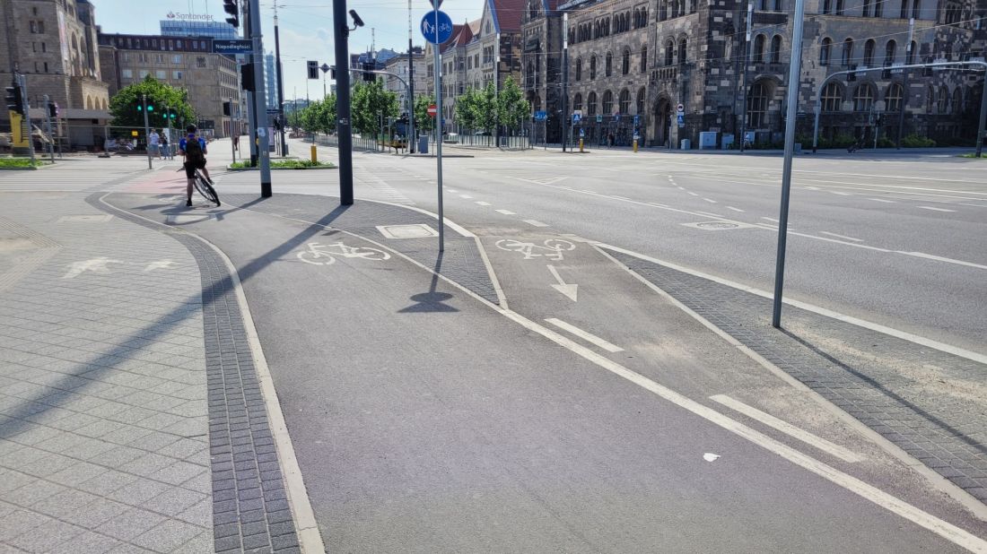 śródmieście Poznania po remontach w ramach Projektu Centrum