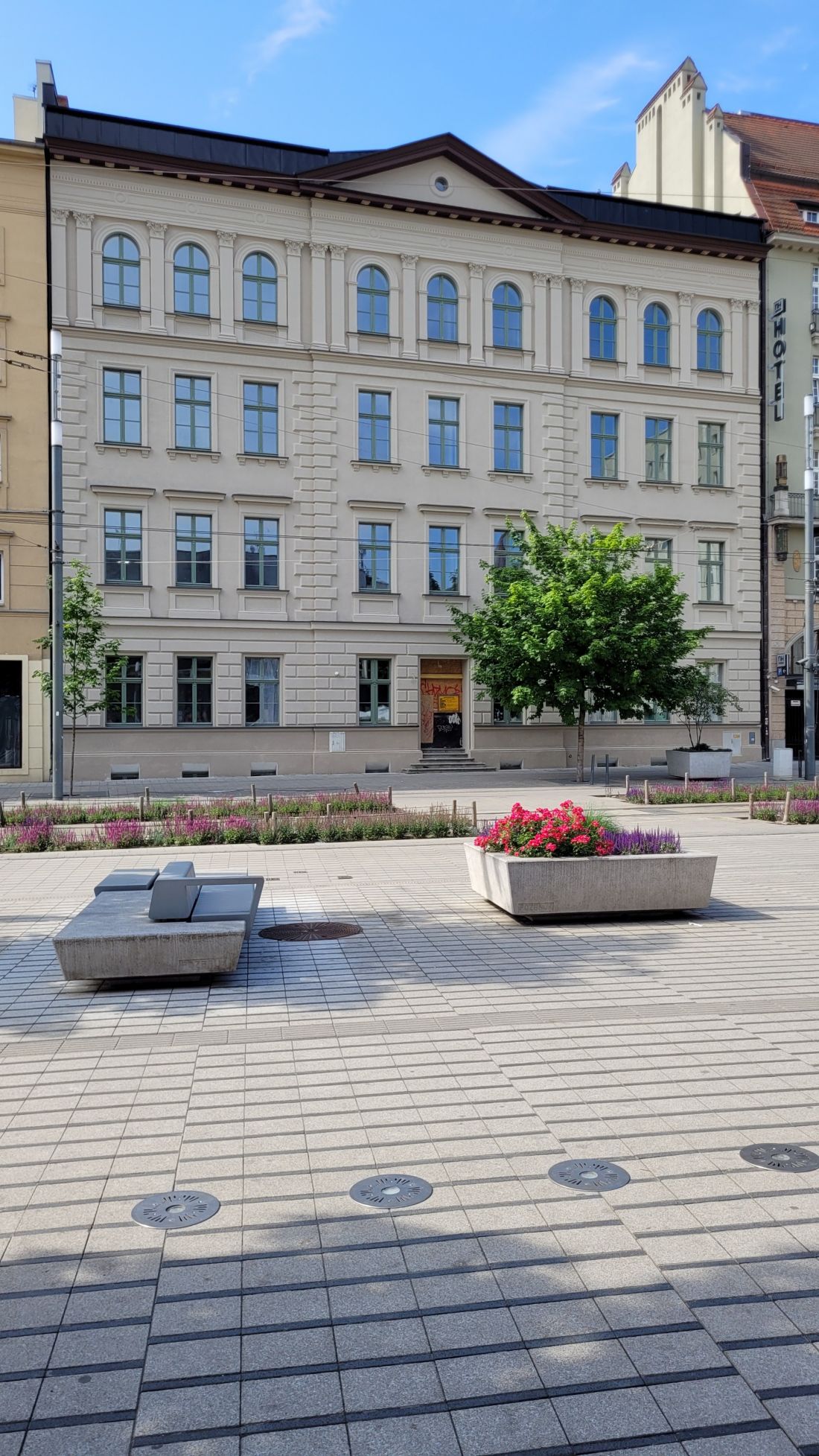 śródmieście Poznania po remontach w ramach Projektu Centrum