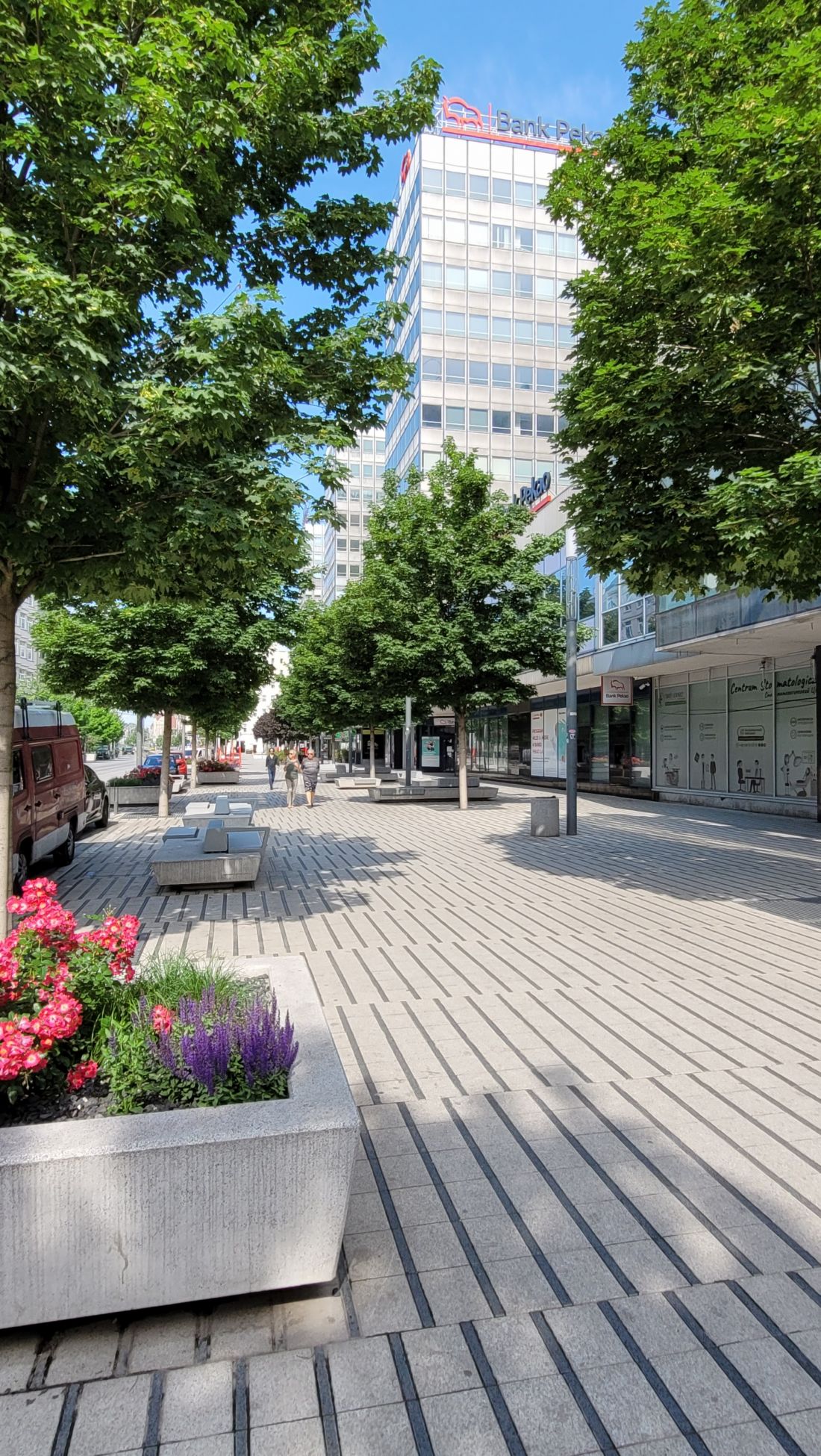 śródmieście Poznania po remontach w ramach Projektu Centrum