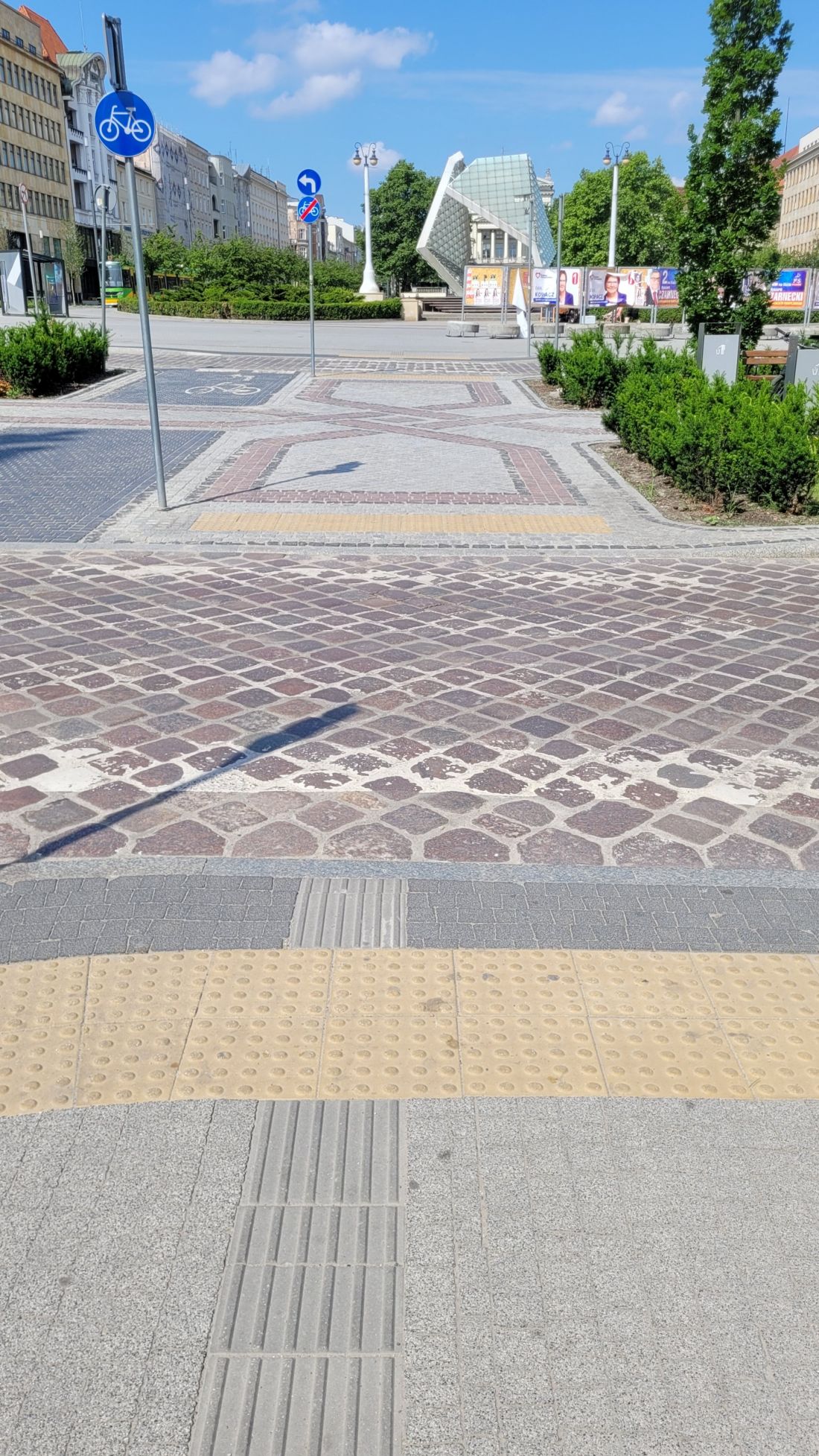 śródmieście Poznania po remontach w ramach Projektu Centrum