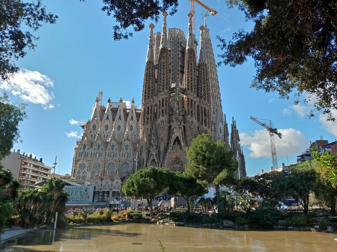 Sagrada Familia w Barcelonie