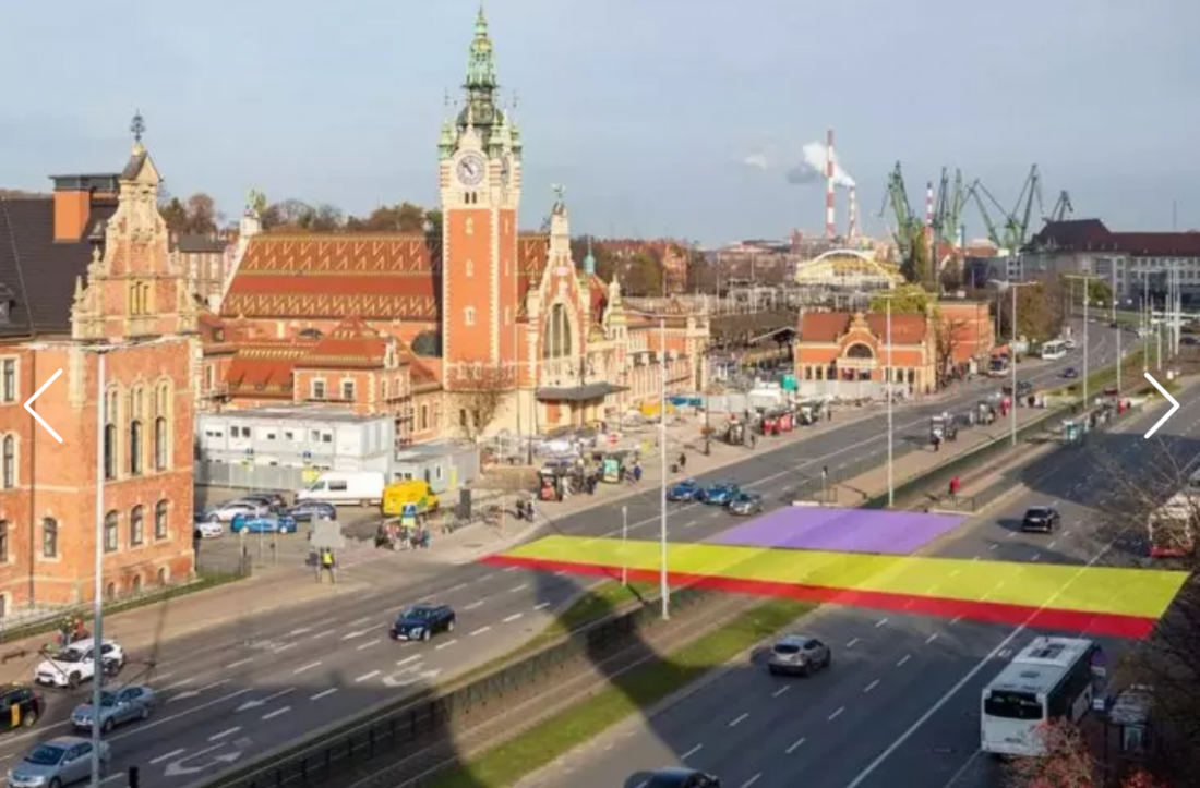 Przejście planowane przy Dworcu Głównym