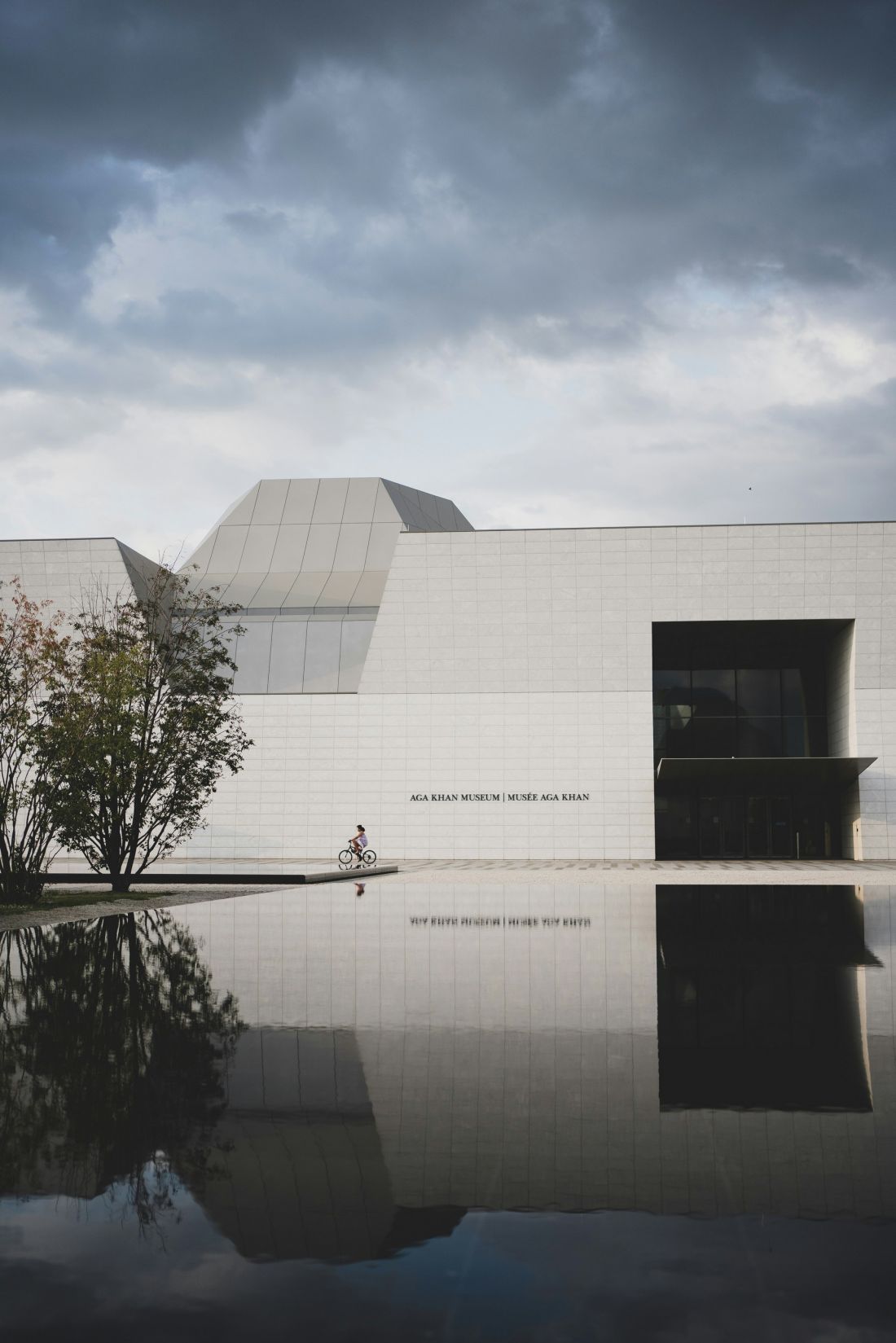 wejście do Aga Khan Museum w Toronto