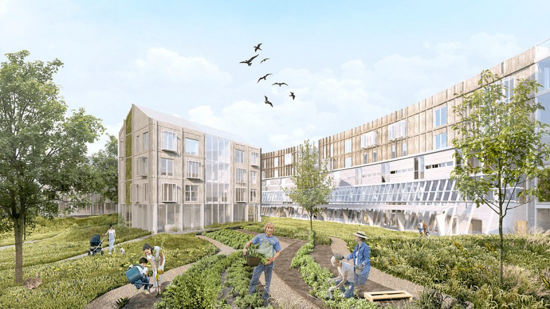 wizualizacja projektu „Rurban Habitat”