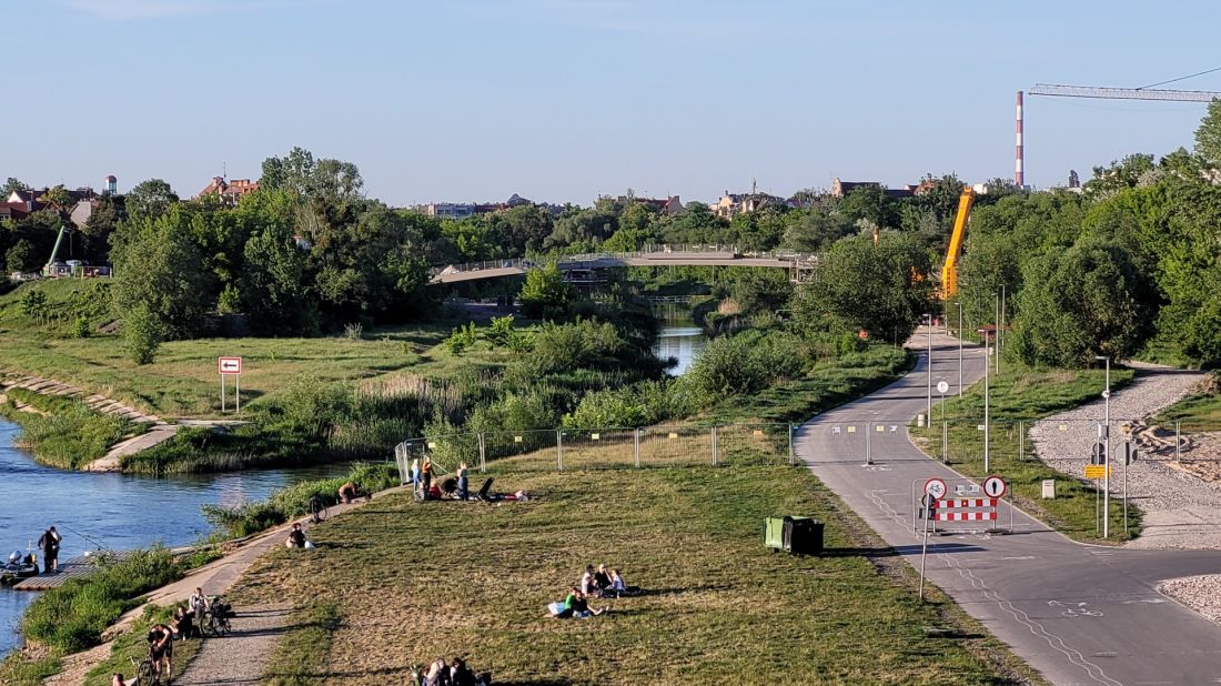 Budowa Mostów Berdychowskich w Poznaniu, czerwiec 2024 r.