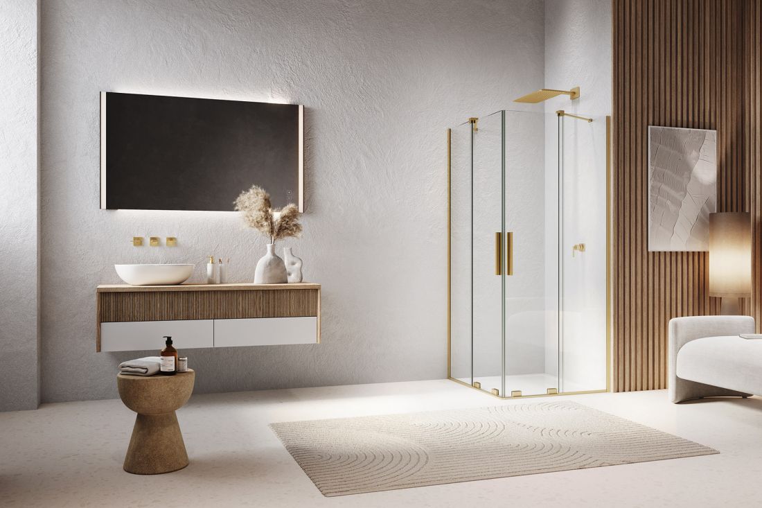 RONAL AMALIA D35S2 BRUSHED GOLD