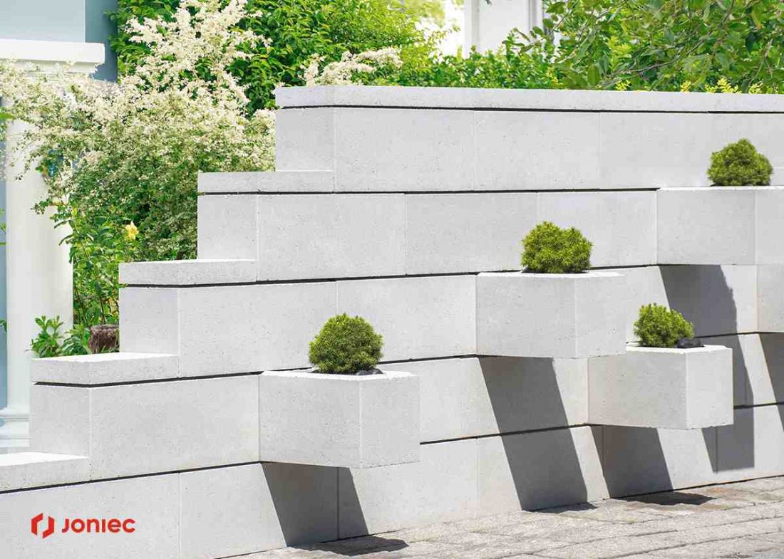 Joniec - pomysły na wykorzystanie elementów betonowych