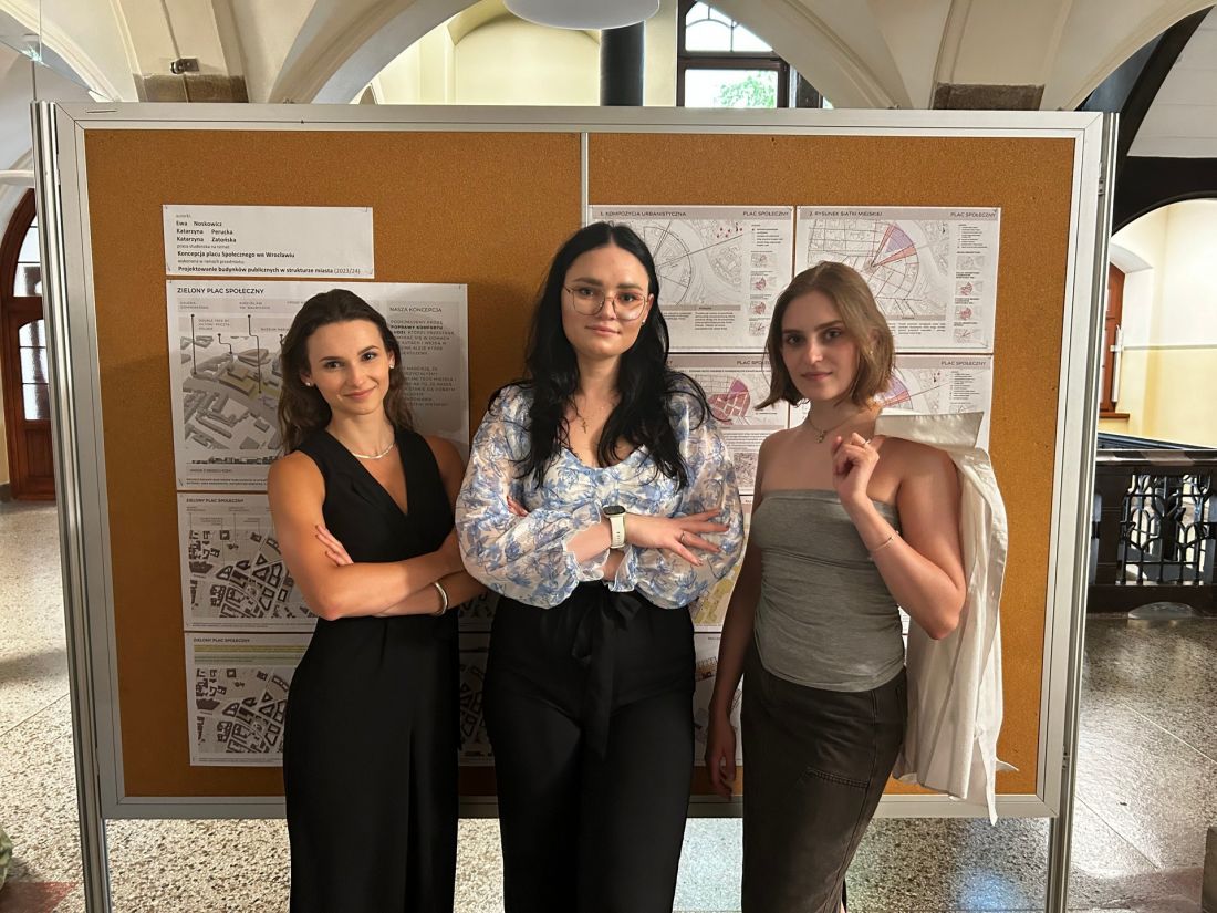 od lewej: Katarzyna Perucka, Katarzyna Zatońska, Ewa Noskowicz
