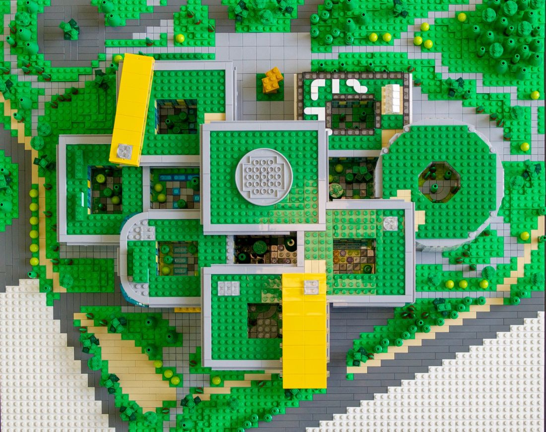 Architekci wreszcie znaleźli pretekst, żeby pobawić się klockami Lego!