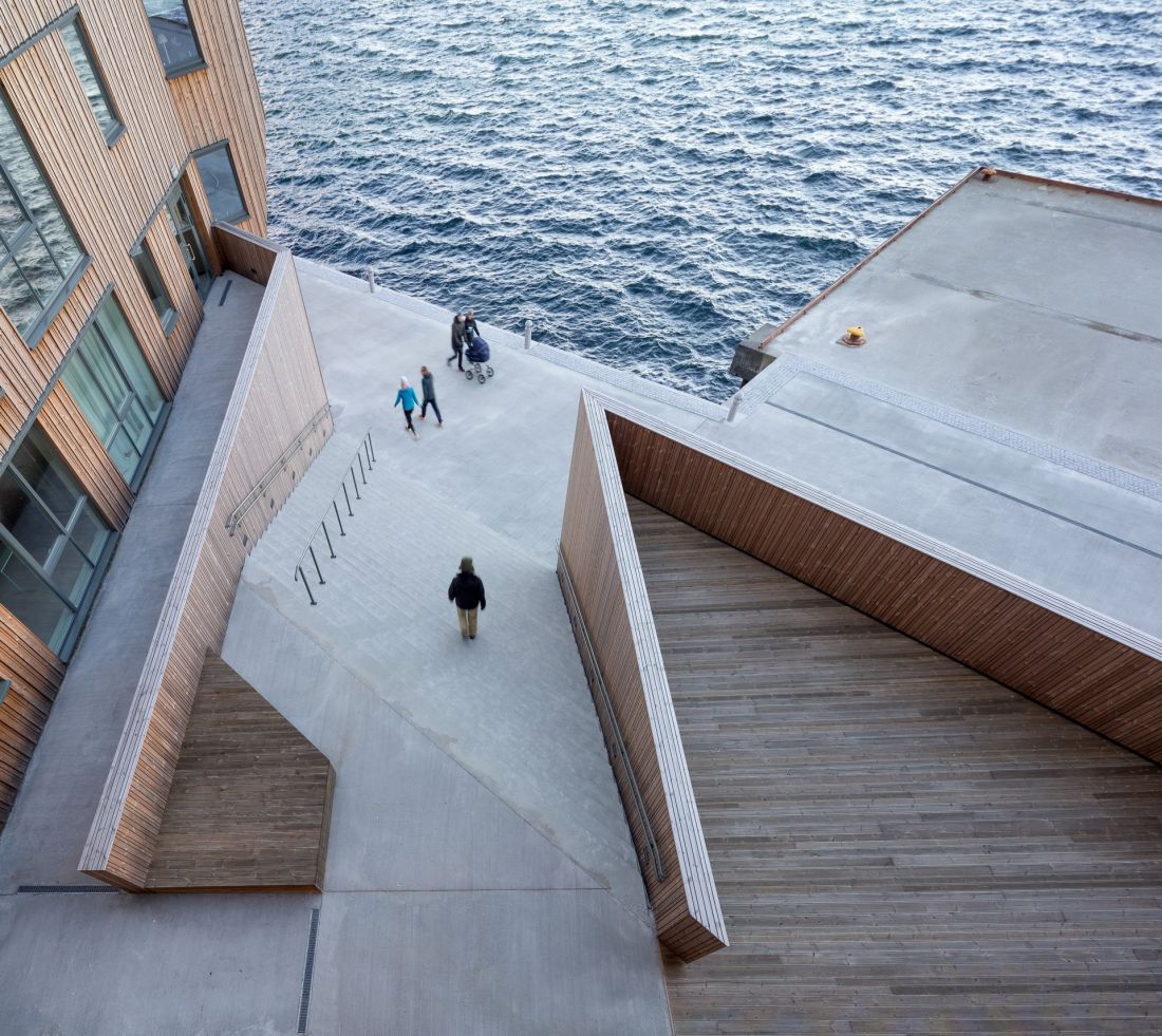 Thermory thermo sosna, Waterfront Norwegia 