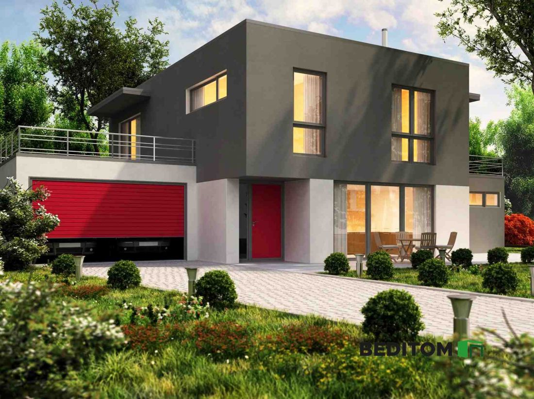 Bramy garażowe Beditom - funkcjonalność i styl w harmonii z architekturą