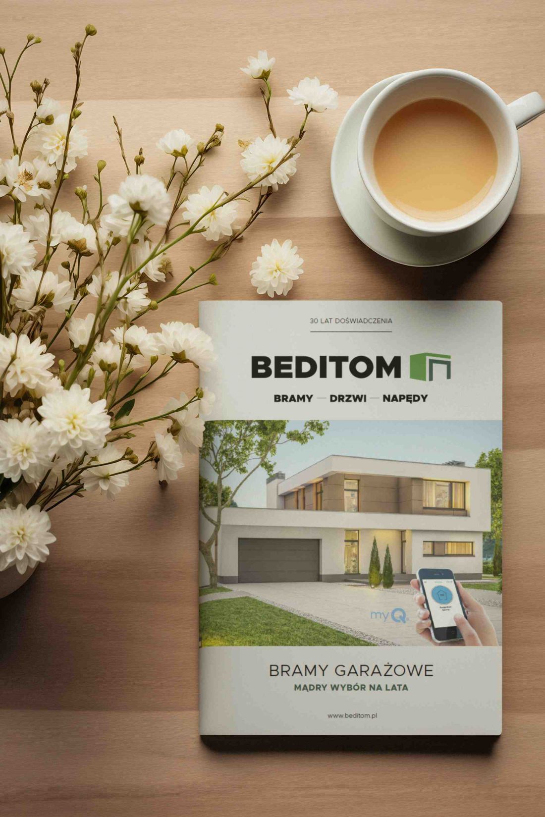 Bramy garażowe Beditom - funkcjonalność i styl w harmonii z architekturą