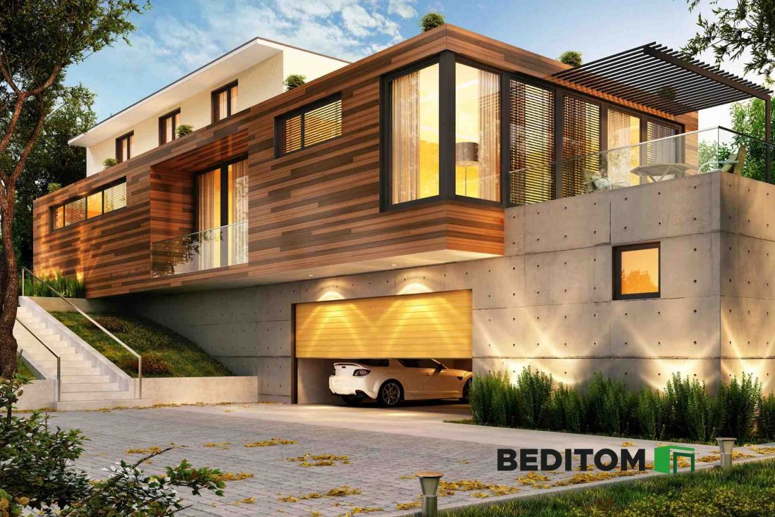Bramy garażowe Beditom - funkcjonalność i styl w harmonii z architekturą