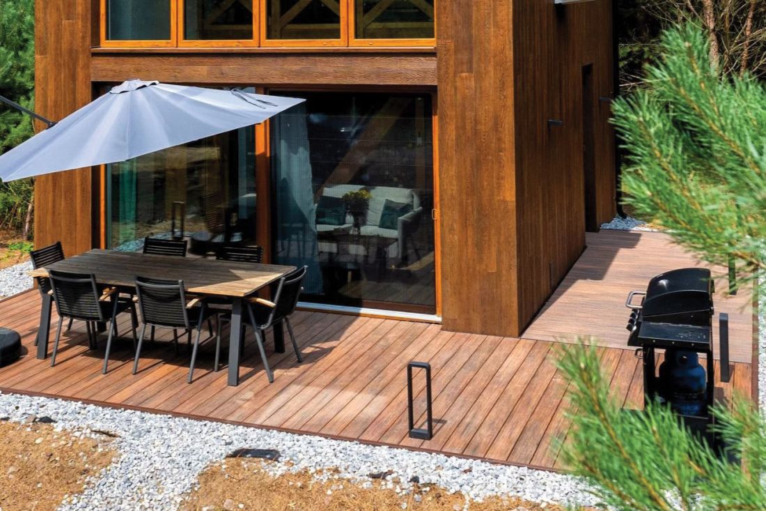 Taras z deski kompozytowej Premium Redwood