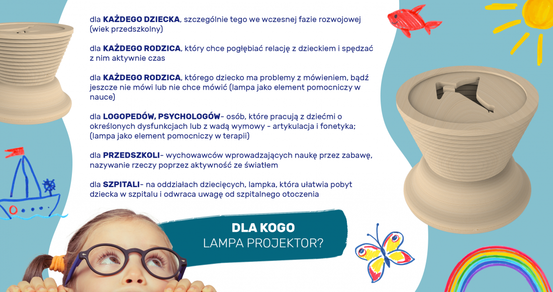 Lampa może być stosowana przez psychologów i logopedów 