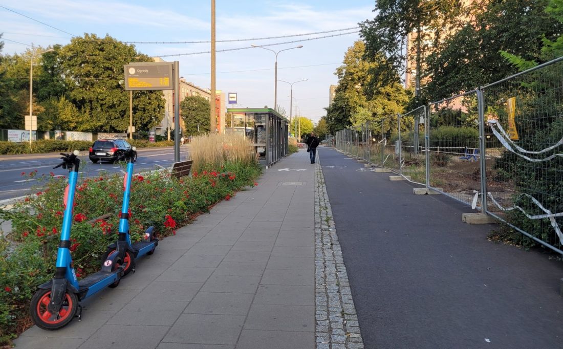 pętla tramwajowa Ogrody w Poznaniu