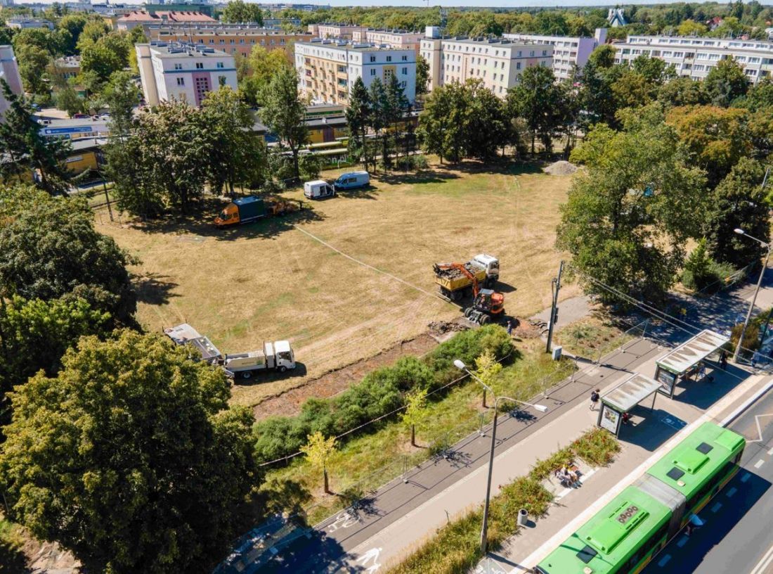 pętla tramwajowa Ogrody w Poznaniu