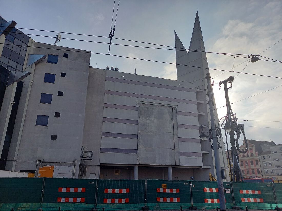 Szewska Centrum; miejsce po wyburzonym budynku Wrobis 
